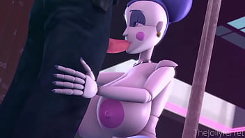 Preview 2 of Gym Xxx Mom Teach With Real Son - Ballora The Metal Milf