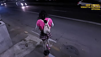 Preview 1 of W W E Porn - Hermosa Tranny tetona en TLALPAN,  suscribete a mi nuevo canal: Violetta Pigtails Official