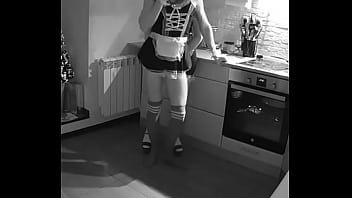 Preview 1 of Sxeww - Two Maids Decided To Fuck Each Other While Cleaning