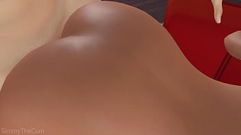 Preview 4 of Andrea Brillantes Scandal Sex - Busty Latina babe sucks a cock while being fucked - 3D Animation