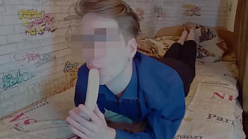 Preview 3 of Www Xxx Com Videosx - Just guide how to eat (suck) banana (blowjob,  deepthroat)