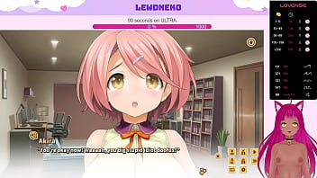 Preview 3 of Italian Man Seduce Teen - VTuber LewdNeko Plays Love Cubed Part 3