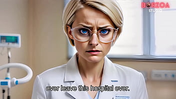 Preview 4 of Indian Actor Taapsee Pannu - Mia - 3 - Big tits virgin teen brunette is shocked when doctor undress her wet panties in hospital