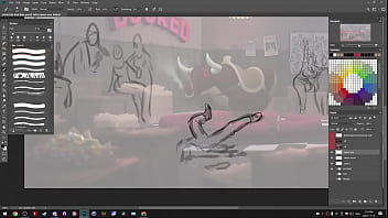Preview 2 of X Art Milla - Picarto ~ DarkCookie - Summertime Saga [720p] (2023.11.13)