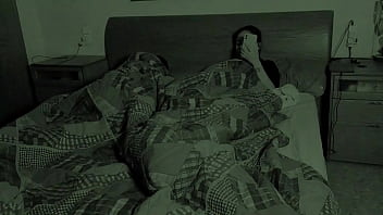 Preview 1 of Massag Vedeo - Cheating Horny wife mastubates with dildo next to husband! Almost caught!