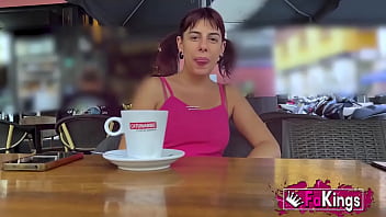 Preview 2 of Milk Sex Mom Massage - Getting naked around the streets of Seville. She&#039_s Nora Martin!