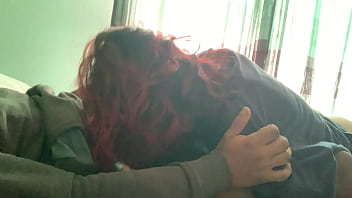 Preview 3 of Xxxx Scool Grils Sex Phtos - No se da cuenta que la grabo mientras me devora la verga