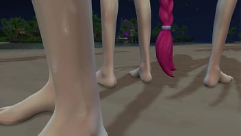 Preview 3 of Lock Up Girl Fuck - extremely beautiful &amp_ hot feet in sims 4