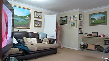 Preview 2 of Bus Handjob Boy Girl Uniform - Triple ball-stretcher wank