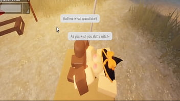 Preview 2 of Agent 69 Jensen I Tyrens Tegn - Robloxian witch get pounded by a black cock. (ft.Elainaf)