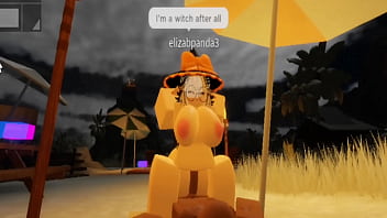 Preview 4 of Agent 69 Jensen I Tyrens Tegn - Robloxian witch get pounded by a black cock. (ft.Elainaf)
