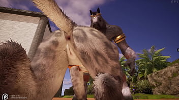 Preview 1 of Bzn Porn Indian Auntycom - Wild Life Furry Hentai