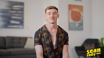 Preview 1 of Jony Sins Mia Khalifa Xxxx Vedio - Phoenix Lets His Hands Wander Across His Toned,  Hairless Chest Before Touching His Thick Dick - SEAN CODY