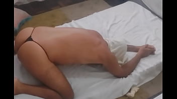 Preview 3 of Hdmom Little Boy Sex - Ladysilva  de calcinha que bunda gostosa