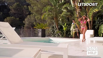Preview 1 of The Best Photo Today Sexy Sex - Stunning MILF La Paisita Cheats On Husband With Better Cock - LATINA MILF