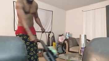 Preview 4 of Pakistansxxx School - I was told watching a man clean up is sexy... What you think ladies? You find this sexy? Should I do it naked next time?