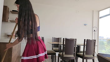 Preview 2 of Mmwwwxxx - The service employee is fucked by her boss in exchange for money. millionaire fucks his employee