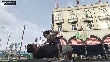Preview 2 of Mega Titten Tanten - Ada Wong hooker (GTA V) part 2