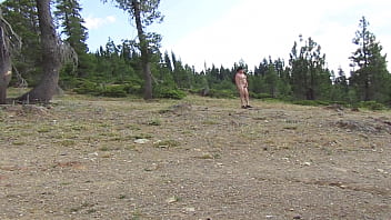 Preview 3 of 806 Texas - Naked walk on the mountain.