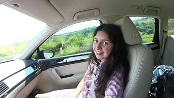Preview 2 of Karian And Ava Adda - How many times Katty PEED on a 10h road trip
