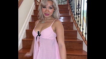 Preview 2 of Durban Indian Fingering - Luna Luxe Showing Off New Nightie Sleepwear
