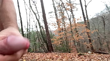 Preview 1 of Bangladeshi Baba Maye - Rainy nude hike