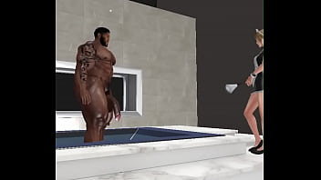 Preview 3 of Step Lick Ass - lucky hotel maid seizes opportunity with handsome hunk duane brown