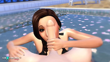 Preview 2 of Ebonyi Xxx - PassionPool - Jade Rosa - Sims 4