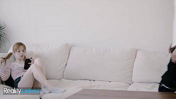 Preview 1 of Porny Gard - Watch This Horny Teen Madi Collins Get Fucked By Donny Sins&#039_ Big Cock,  She Could Hardly Handle It - MILEHIGH