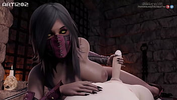 Preview 4 of Singapore Army - Mileena Handjob