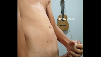 Preview 4 of Mom Nighty Sex - Horny masturbating and cumming in front webcam