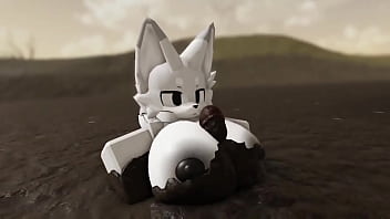 Preview 1 of Ginger Pussey4 - Roblox furry gets fucked in quicksand and then fucking dies 1