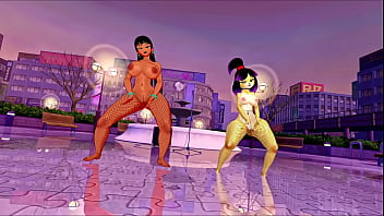 Preview 4 of Mom Barraze - Isabelle and Chel - Chocolate cream