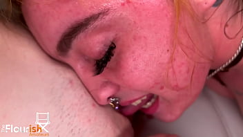 Preview 3 of Rosie Delmah Porn Solomon Island - Trailer Threesome with a Dick and a Dildo goes crazy on Flourish Amateurs