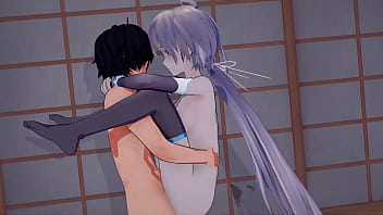 Preview 4 of Big Hip Indian Goei - Luo Tianyi Sex Vocaloid Hentai MMD 3D Red Eyes (CLIP)