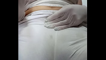 Preview 2 of Aiecia Fox - Castigo con pantal&oacute_n blanco