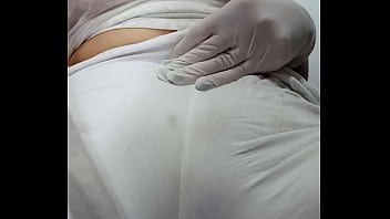 Preview 3 of Aiecia Fox - Castigo con pantal&oacute_n blanco