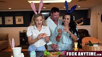 Preview 1 of Xxxx Mb3 - Freeuse Guy Fucks Two Bunnies Whenever He Wants - Fuckanytime
