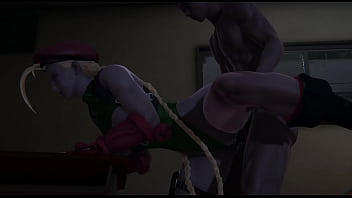 Preview 4 of Beaute Kajal - Street fighter 6 cammy hentai l 3d animation