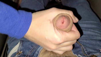 Preview 1 of Orgasme On Masturbasi Dildo - Unprotected public sex in car with sexy stranger. Blowjob in a parking lot