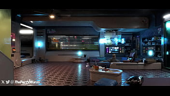 Preview 1 of English Sexy Picture School - Cyberpunk 2077 - Panam fucks all night (ThePartyWurm)