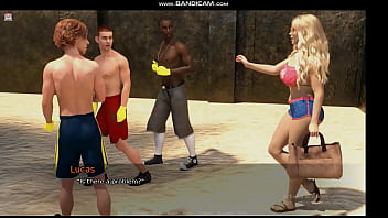 Preview 2 of Dipsa Pasu - beach hard fuck hot girl many boys and men