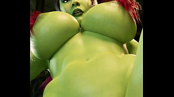 Preview 2 of Best Matured - Gamora pleasuring herself