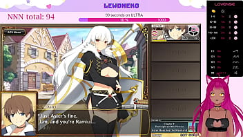 Preview 2 of Seachxxx Vidhiyo - VTuber LewdNeko Plays Evenicle Part 1