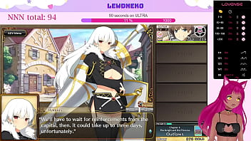 Preview 3 of Seachxxx Vidhiyo - VTuber LewdNeko Plays Evenicle Part 1
