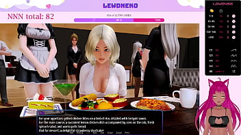 Preview 2 of Hot Kamasutra - VTuber LewdNeko Plays Harem Hotel Part 10
