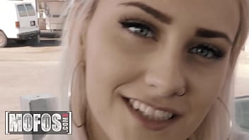 Preview 1 of Yoga Classes Beautiful Girl - Indica Monroe Gets Inside Scott Nails&#039_s Car Through The Passenger Window And Goes Straight For His Dick - MOFOS