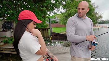Preview 1 of Smalls Tubel - Teaching Big Tits To Fish / Reality Kings  / download full from rkfull.com/fis