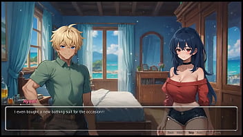 Preview 2 of Easy Bur Chodo - Bluring the walls [ ROMANCE Hentai Game ] Ep.4 EXHIBITIONIST GF CONFESS !