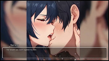 Preview 1 of Easy Bur Chodo - Bluring the walls [ ROMANCE Hentai Game ] Ep.4 EXHIBITIONIST GF CONFESS !